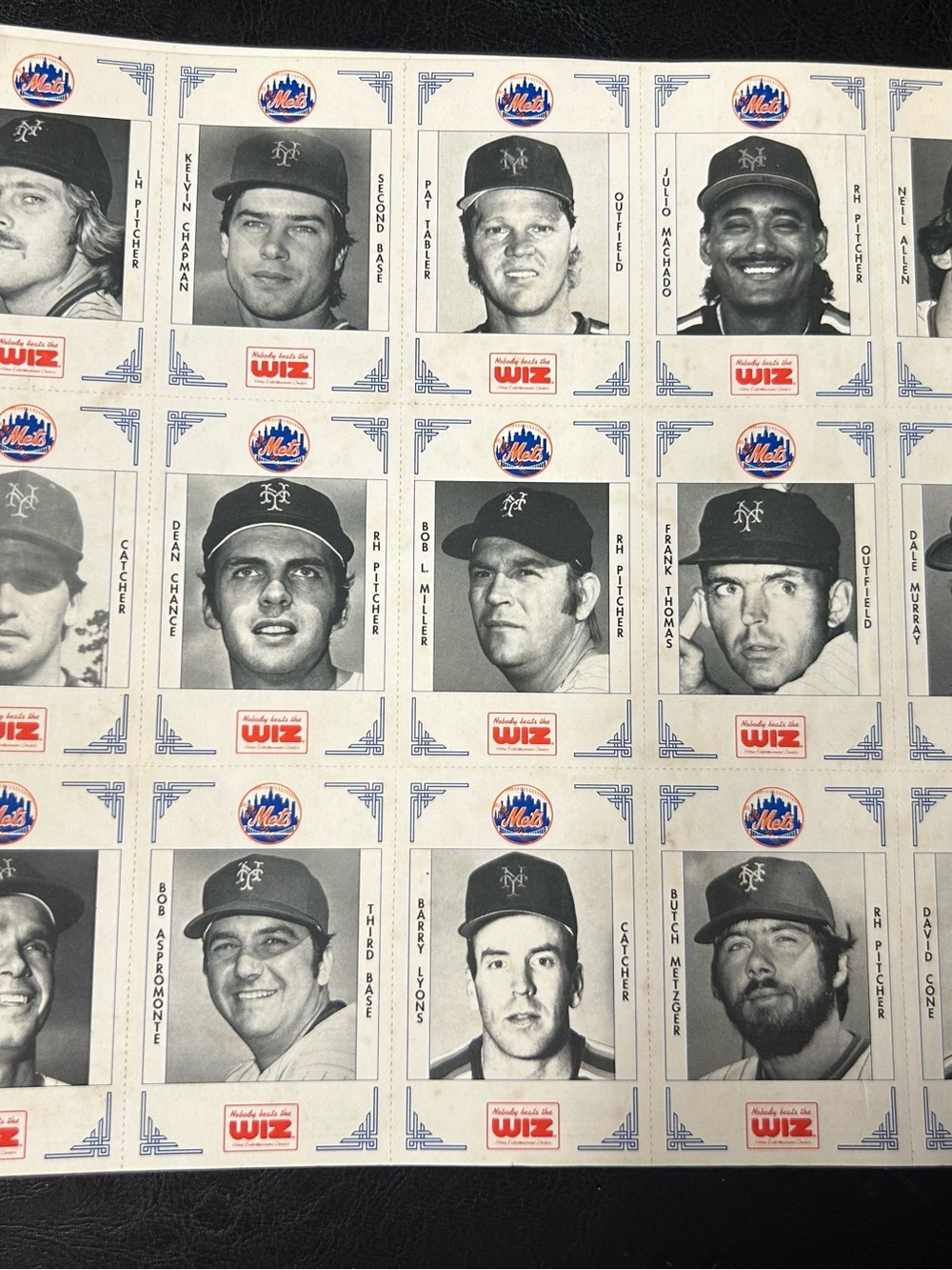 Vintage New York Mets Commemorative Baseball Card Collection